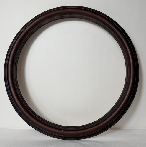 Vintage 1970s round wood - vintage,