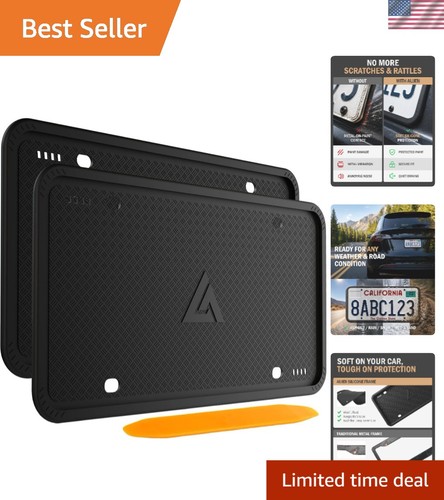 Stylish matte black - matte, silicone