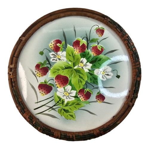 Vintage strawberries and - strawberries,